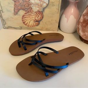 Volcom sandals size 7 back